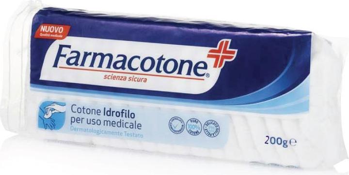 Produktbild Farmacotone Absorbent Cotton for Medical Use 200g