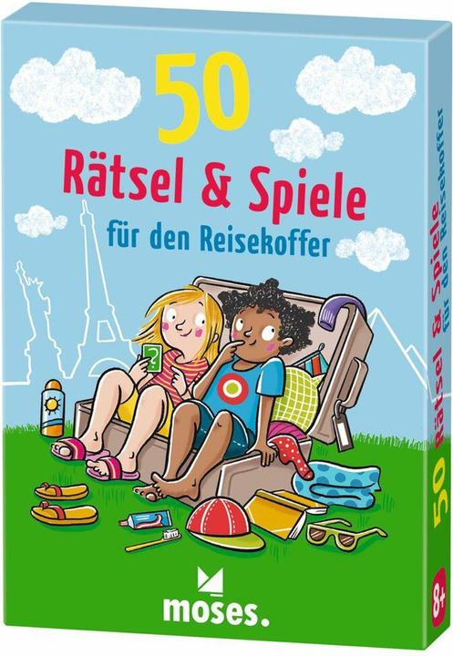 Productafbeelding 50 puzzels & spelletjes voor in de koffer (Duits)
