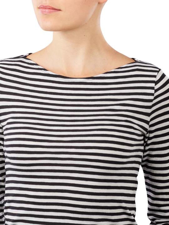Actual product image Marc O'Polo long Sleeve T-Shirt Boat neck multi/black (L)