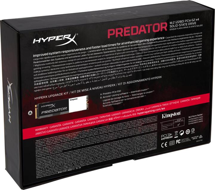 Produktbild HyperX Predator (240 GB, M.2)