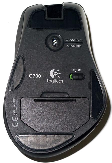 Actual product image Logitech Wireless Gaming Mouse G700 (Wireless)