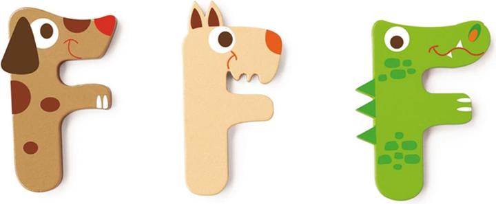 Actual product image Scratch Wooden letter F (MQ6)