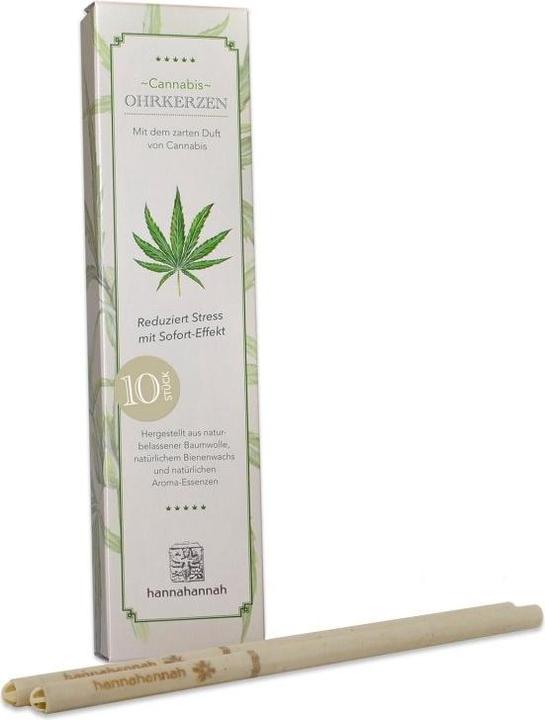 Biosun Hannahannah Ohrkerzen Cannabis