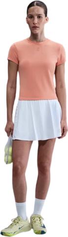 Produktbild Nike Court Advantage Dri-Fit Short-Sleeve Tennis Top Apricot Agate Woman (XS)