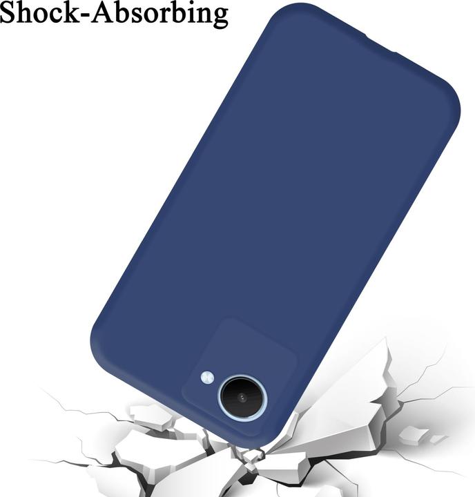 Produktbild Cadorabo TPU Liquid Silicone Case Hülle für Realme C30 / Narzo 50i PRIME (Realme Narzo 50i Prime, Nokia C30)