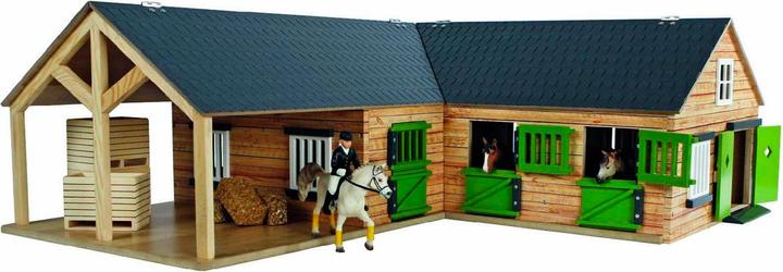 Produktbild NoName Horse Eckstall mit 3 Boxen und Abstellraum 1:25