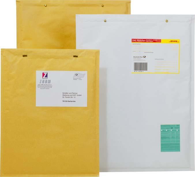 Produktbild Transpak Trans-Pak Luftpolster Versandtasche VE200, 110x215mm, A6, weiss