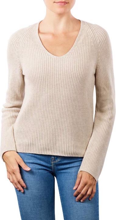 Produktbild Marc O'Polo Cardigan Stich Pullover V-Neck sandy melange (S)