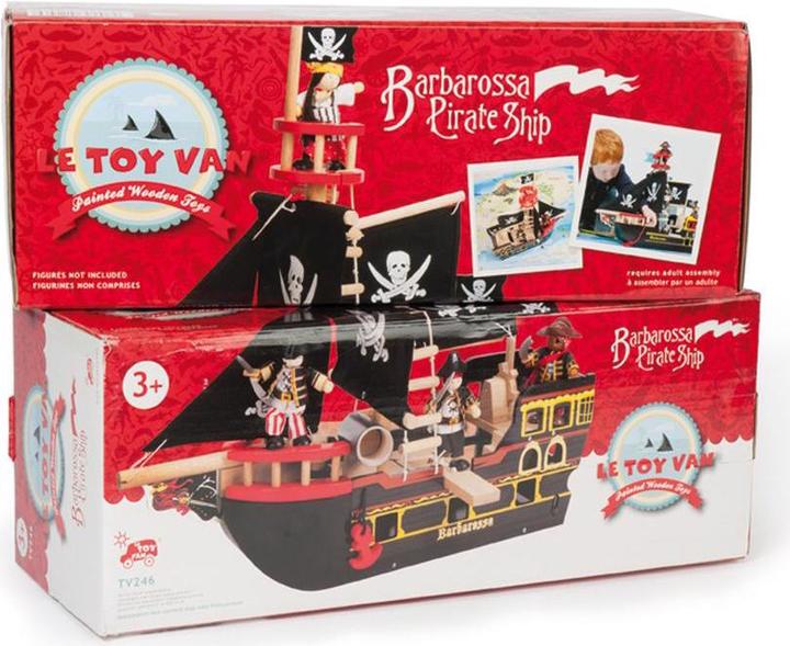 Produktbild Le Toy Van Barbarossa Piraten Schiff
