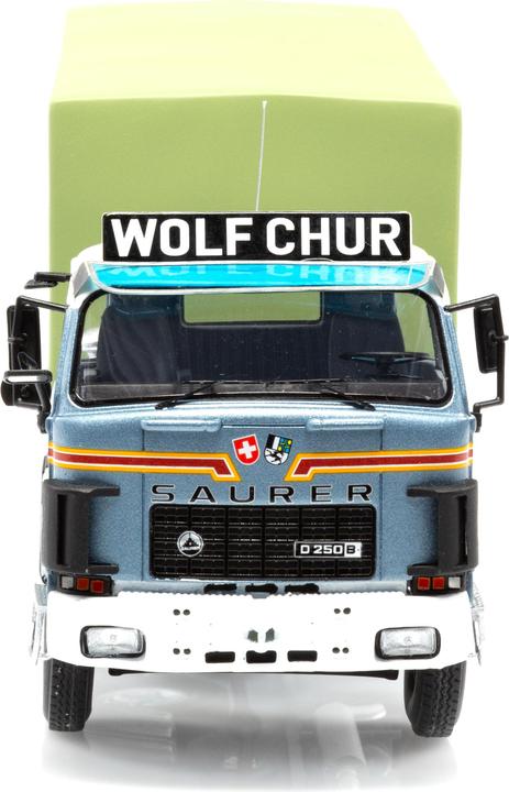 Image du produit AutoCult Saurer D250B Plateau bâche Peter Wolf Chur