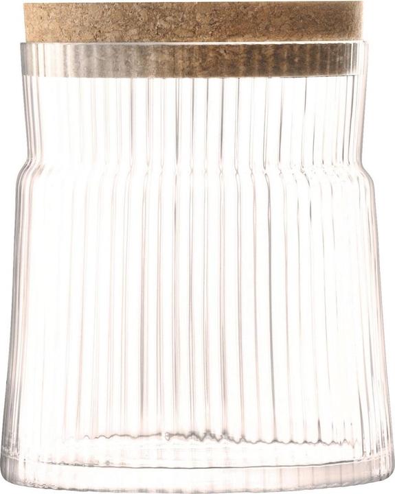 LSA Gio Line Behälter & Korkstopfen H17.5cm Klar