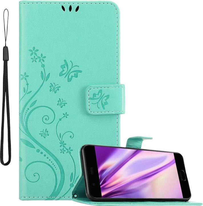 Actual product image Cadorabo Flower Book Cover (Huawei P10)