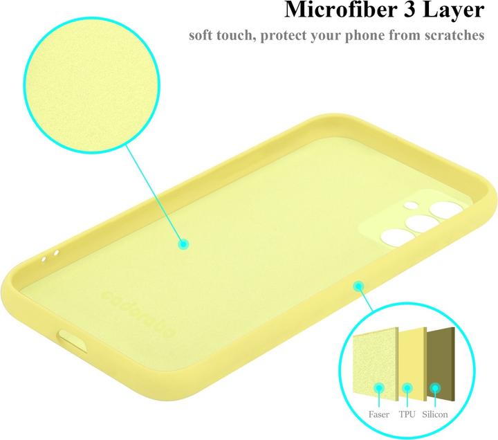 Actual product image Cadorabo TPU Liquid Silicone Case Cover for Samsung Galaxy M23 5G (Samsung Galaxy M23 5G)