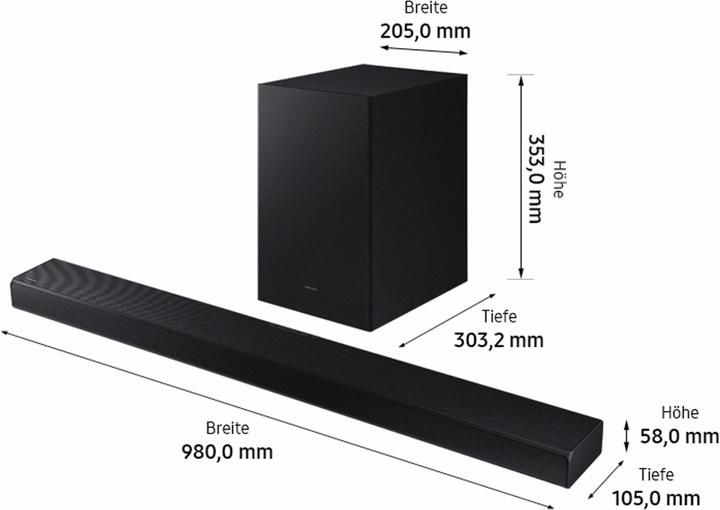 Image du produit Samsung HW-A650/ZG (430 W, 3.1 Canal)