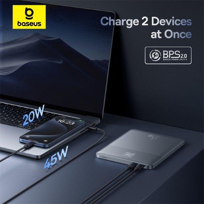 Produktbild Baseus Blade2 Series Fast Charge Powerbank 65W 12000mAh (12000 mAh, 65 W, 65 Wh)