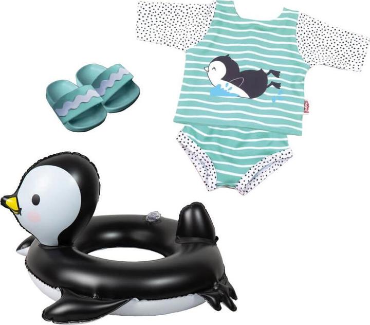 Actual product image Heless Pu penguin swim set, size 35-45cm