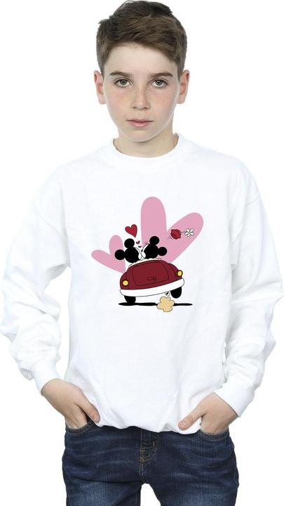 Actual product image Disney Boys Mickey Mouse Car Print Sweatshirt (140, 146)