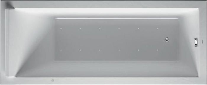 Produktbild Duravit Rechteck-Whirlwanne STARCK 155 l 1700x700 we 1 RS Air-System (155 l, 170 cm, 70 cm)