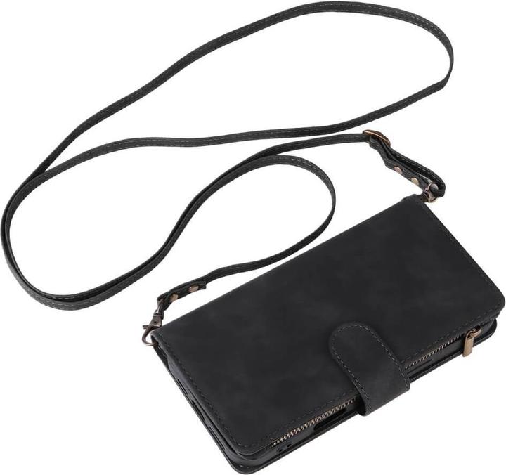 Actual product image Cover-Discount iPhone 16 Plus - Wallet case with lanyard (Apple iPhone 16 Plus)