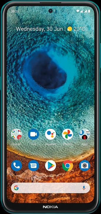 Actual product image Nokia X10 (128 GB, Forest Green, 6.67", Dual SIM, 48 Mpx, 5G)
