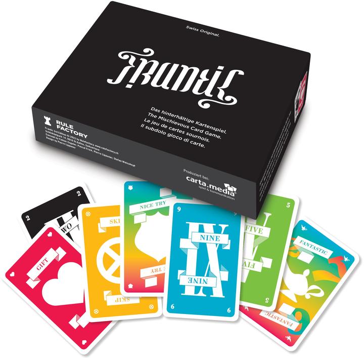 Actual product image Rulefactory Frantic (Swiss Original) (German, English, French)