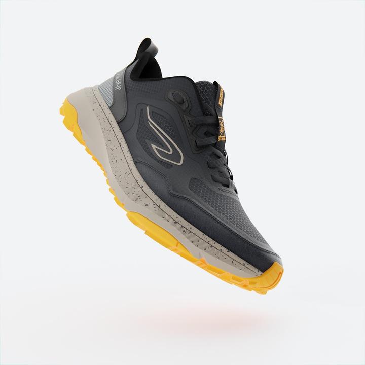 Produktbild Kalenji Men's Running and Trail Running Shoes - JF 190 GRIP - Blue/Mango (42)