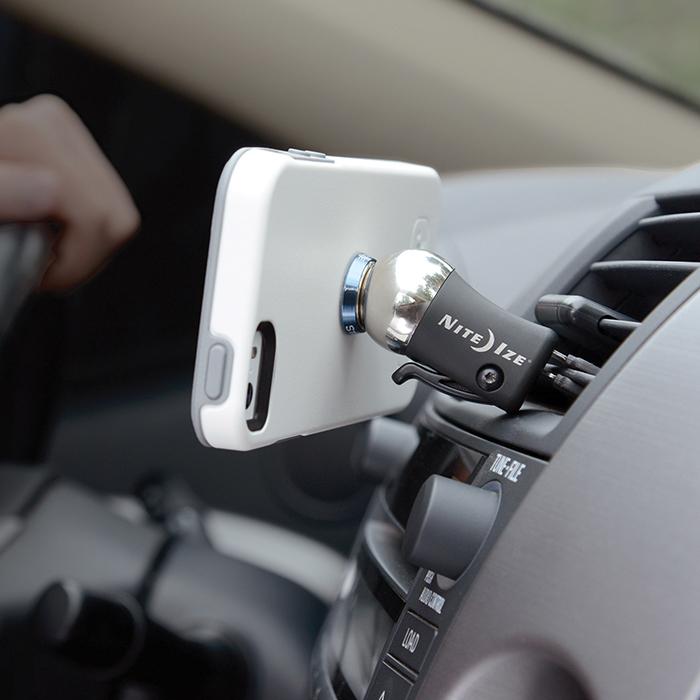 Actual product image Nite Ize Cell phone car mount Steelie air vent mount for phones, navis, GPS