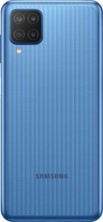 Actual product image Samsung Galaxy M12 EU (64 GB, Blue, 6.50", Dual SIM, 48 Mpx, 4G)