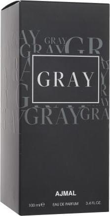 Actual product image Ajmal Gray Eau de Parfum - 100ml (Eau de parfum, 100 ml)