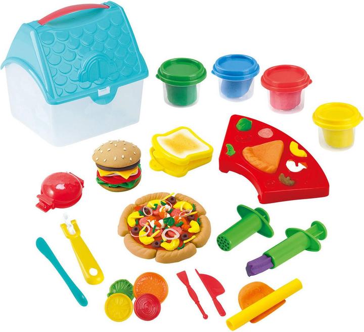 Produktbild PlayGo dough playset Burger & Sandwich, 8440