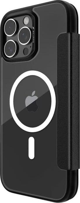 Actual product image Raptic iPhone 16 - Urban Folio schwarz - Outdoor Flip Etui mit Magsafe funktion (Apple iPhone 16)