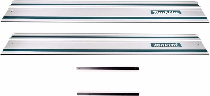Produktbild Makita Führungsschienen Set 2x Führungsschiene 1000mm + 2x Führungsschienenverbinder