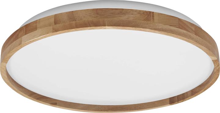 Produktbild Ledvance LED-Deckenleuchte 4099854283581, mit Holzring, 24W, 1500lm, 3000K (1500 lm)