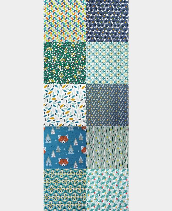Image du produit Stafil Kit de tissus patchwork