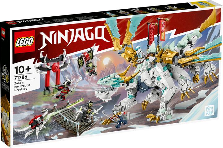 Actual product image LEGO Zane's ice dragon (71786, LEGO Ninjago)