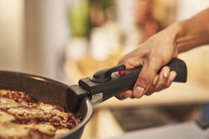 Actual product image Ballarini 3-piece Torre frying pan set 24 + 28cm (52 cm, Frying pan, Aluminium)