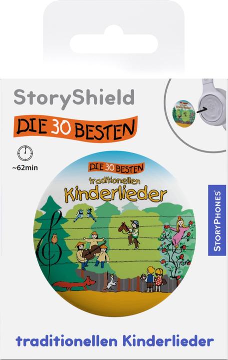 Immagine prodotto StoryPhones StoryShield - Le 30 migliori canzoni tradizionali per bambini (Italiano, Spagnolo, Francese, Tedesco, Inglese)