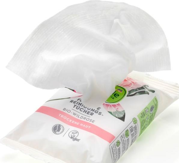 Produktbild dm alverde Reinigungstücher Bio-Wildrose (Reinigungstücher)