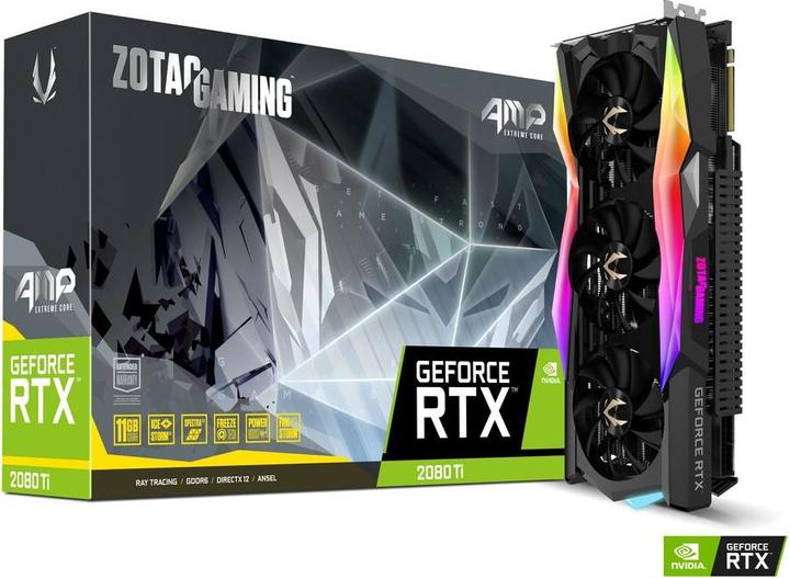 Produktbild Zotac Gaming GeForce RTX 2080 Ti Gaming AMP Extreme Core Editon (11 GB)