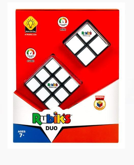 Actual product image Rubik's 6064009 SPIN MASTER - RUBIKS - Duo Pack 3x3 + 2x2 NEW 3-2022 (3 x 3, 2 x 2)
