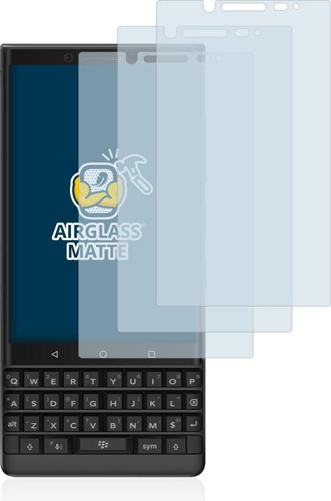 Actual product image BROTECT AirGlass Glass Matte (3 Piece, KEY2)