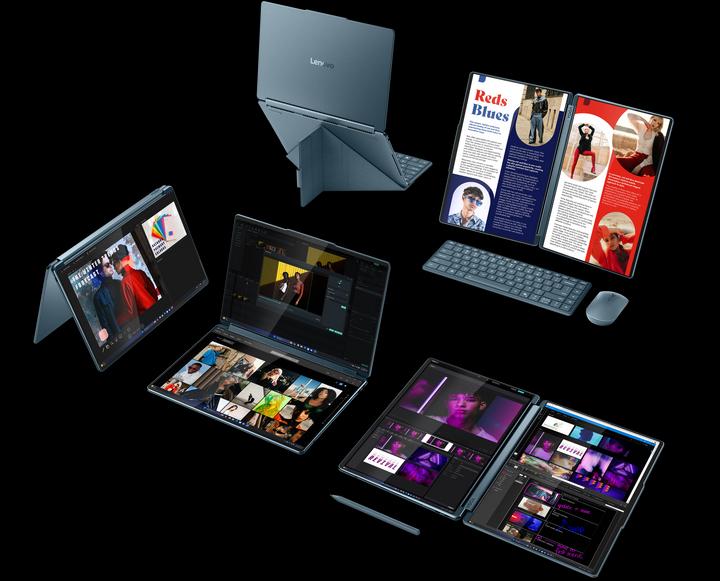 Productafbeelding Lenovo Yoga Book 9 (14", Intel Core Ultra 7 255H, 32 GB, 1000 GB, NL)