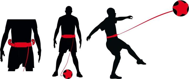 Actual product image Avento Football skills training belt 75BC Black