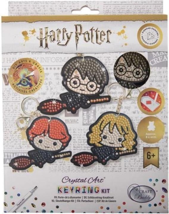 Immagine prodotto Craft Buddy Amici volanti, portachiavi in cristallo 3 pezzi