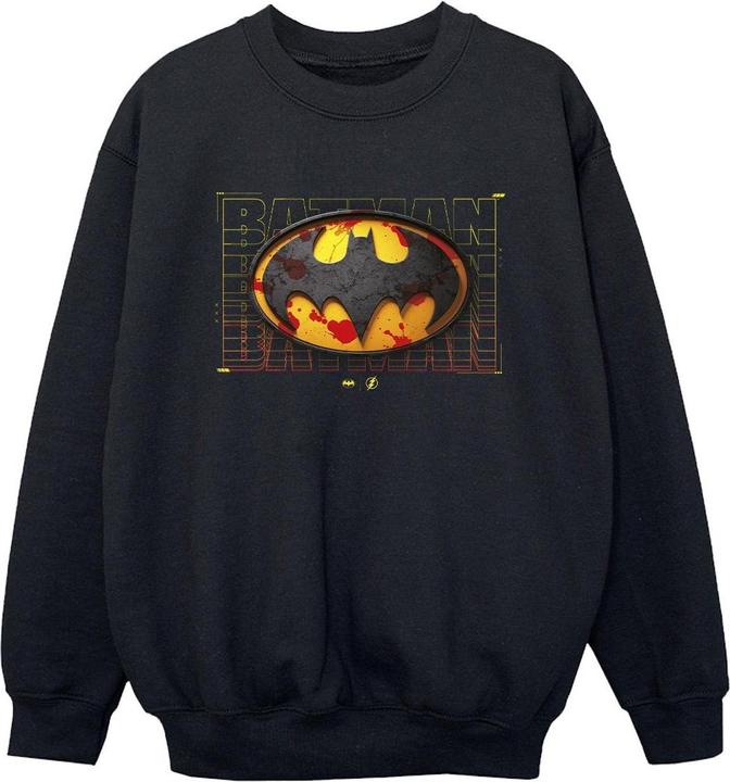 The Flash Batman Red Splatter Sweatshirt Jungen