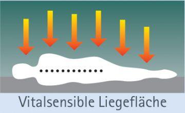 Produktbild Möbel-Eins Breckle (160 x 200 cm, Schaumstoffkern)