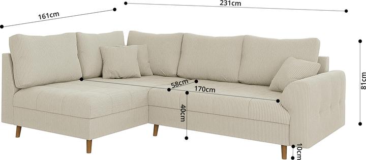 Produktbild Ropez Ariella (Ecksofa)