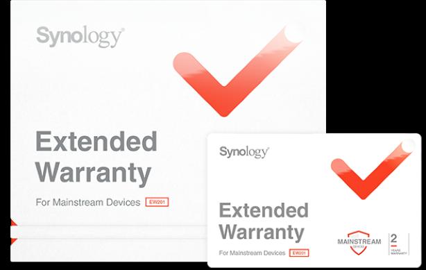 Actual product image Synology 2-year warranty extension EW201