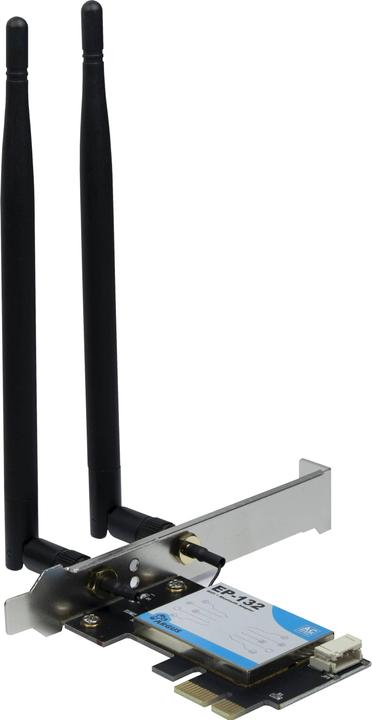 Intertech Adattatore Wi-Fi 5 PCIe EP-132 Antenna, Bluetooth 4.2 (Mini PCI Express)