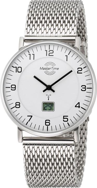 Master Time MTGS-10558-12M Funk Advanced Series Herren 42mm 5ATM (Funkuhr, Digitaluhr, Analoguhr, 42 mm)